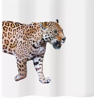 Textile shower curtain Jaguar