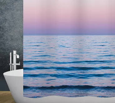 Shower curtain textile Ocean
